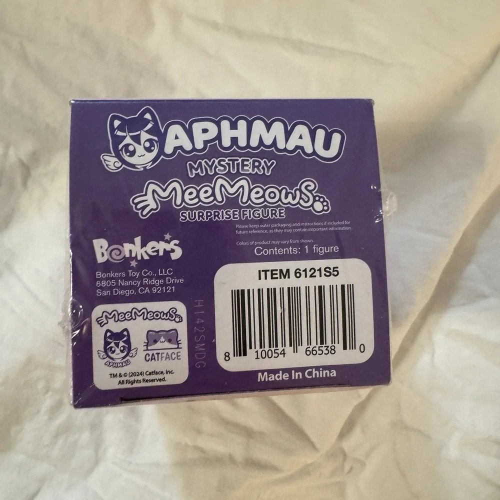 Aphmau MeeMeows Surprise Figure Litter 5 New,‎ Sealed And Unopened
